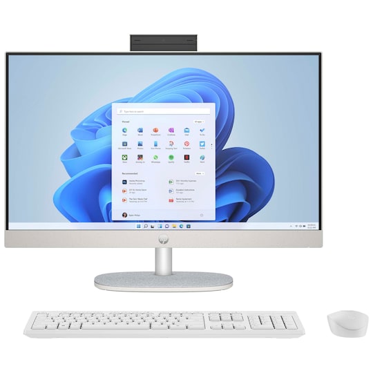HP 24-cr0824no R5/8/512/IPS All-in-One stationär dator