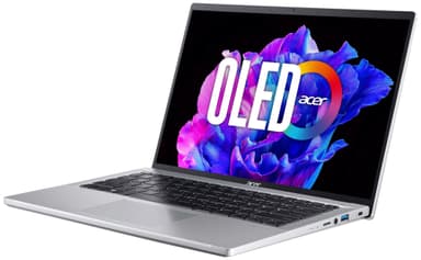 Acer Swift Go i7-13/16/1024/OLED 14" bärbar dator (rent silver)