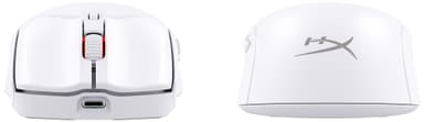 HyperX Pulsefire Haste 2 trådlös mus för gaming (vit)