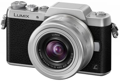 Panasonic Lumix DMC-GF7 Kompakt Systemkamera (svart)