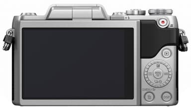 Panasonic Lumix DMC-GF7 Kompakt Systemkamera (svart)