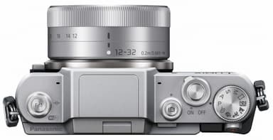 Panasonic Lumix DMC-GF7 Kompakt Systemkamera (svart)