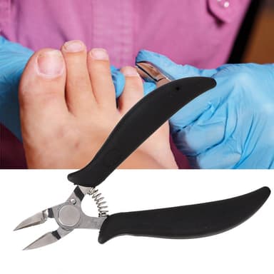Tånagelklippare nagelklippare för tjocka naglar/inåtväxande tånagel