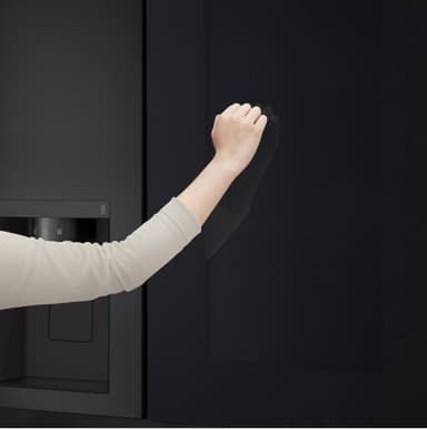 LG InstaView Side-by-side GSGV81EPLD (svart)