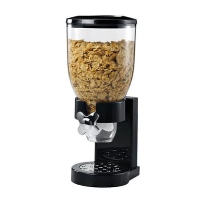 Müsli/Fling Dispenser, Singel - Svart