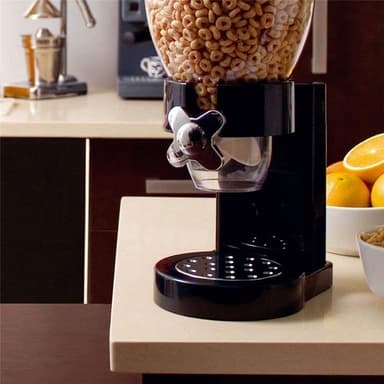 Müsli/Fling Dispenser, Singel - Svart