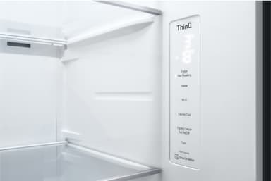 LG InstaView Side-by-side GSGV81EPLD (svart)