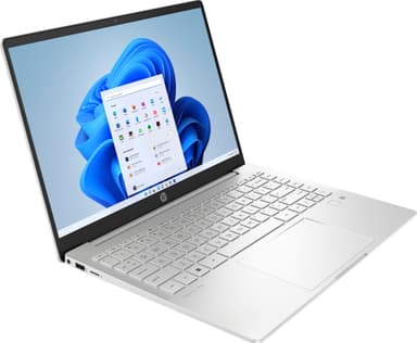 HP Pavilion Plus i7-13/16/1024/2050/OLED 14"  bärbar dator (silver)