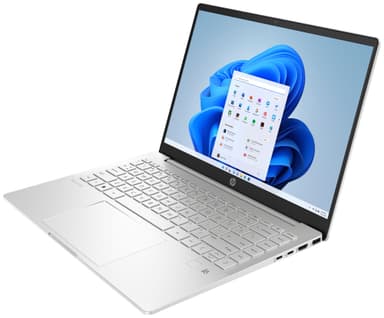 HP Pavilion Plus i7-13/16/1024/2050/OLED 14"  bärbar dator (silver)