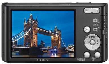 Sony CyberShot DSC-W830 Kompaktkamera (svart)