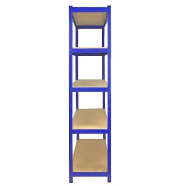 T-Rax Robust Förvaringshylla, Blå, 120cm B, 45cm D