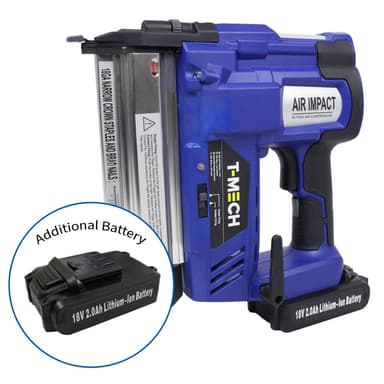 T-Mech Spik- och Häftpistol med Extra Batteri