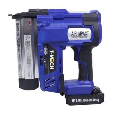 T-Mech Spik- och Häftpistol med Extra Batteri