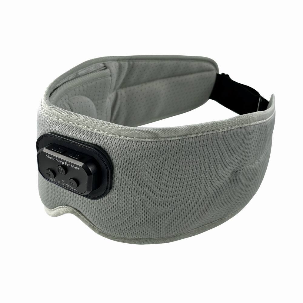 3D Bluetooth-sömnmask Grå