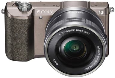 Sony Alpha A5100 Systemkamera + 16 - 50 mm objektiv