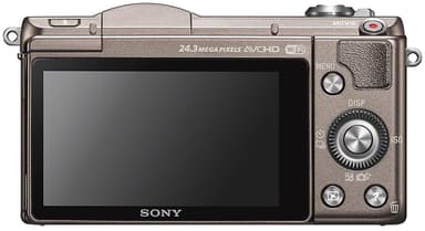 Sony Alpha A5100 Systemkamera + 16 - 50 mm objektiv