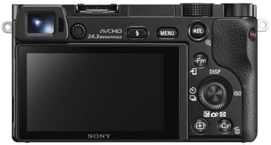 Sony A6000 Systemkamera + 16-50mm PZ-objektiv (svart)