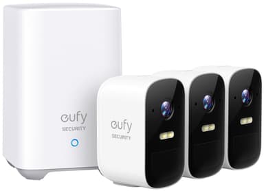 EufyCam 2C säkerhetskamera (3-pack)