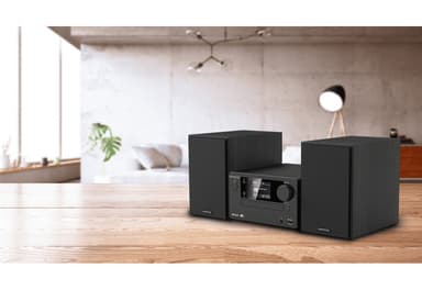 Kenwood M-725DAB Minisystem med Bluetooth och DAB+ (svart)