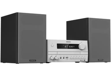 Kenwood M-822DAB Minisystem med Bluetooth och DAB+ (Vit)