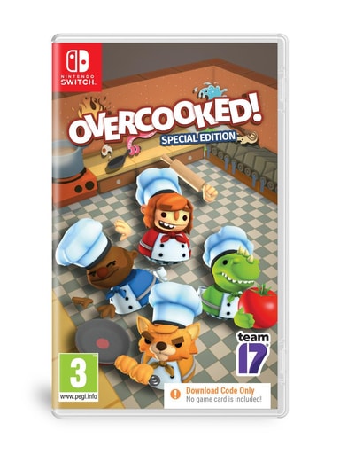 Overcooked! Special Edition (Code in a Box) Nintendo Switch Elgiganten