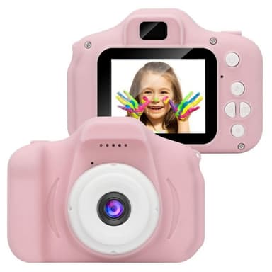 Mini HD Digitalkamera för barn, Rosa