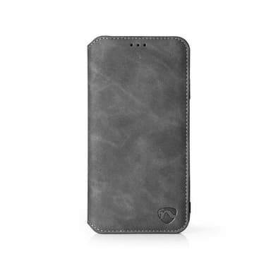 Nedis PU/TPU Plånboksfodral för 8 kort Kompatibel med Apple iPhone XS Max, Svart