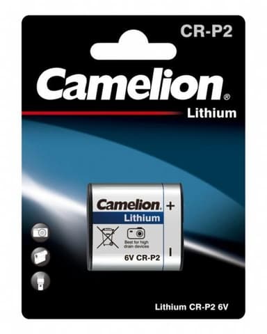 Camelion CR-P2, fotobatteri, litium, 1-pack