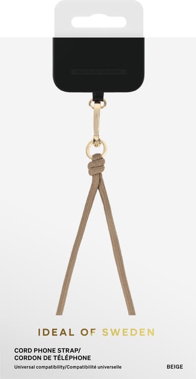 iDeal of Sweden halsbandsfodral för telefon (beige)