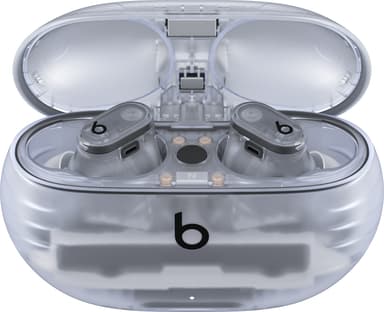 Beats Studio Buds + True Wireless in ear-hörlurar (genomskinliga)