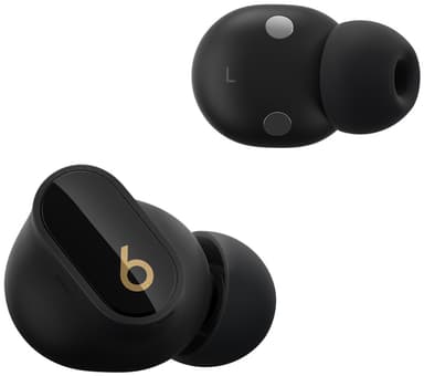 Beats Studio Buds + True Wireless in ear-hörlurar (svart/guld)