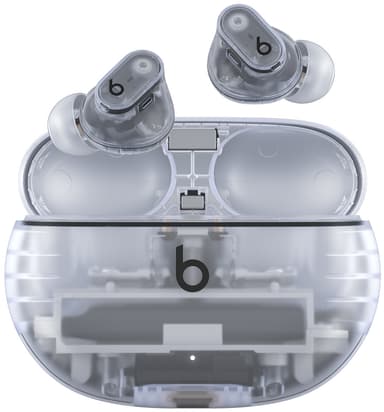 Beats Studio Buds + True Wireless in ear-hörlurar (genomskinliga)