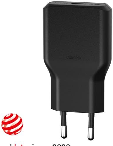 Unisynk G3 36W USB-C-väggladdare (svart)