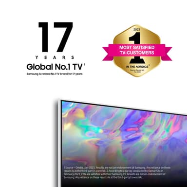 Samsung 43” CU8510 4K LED Smart TV (2023)