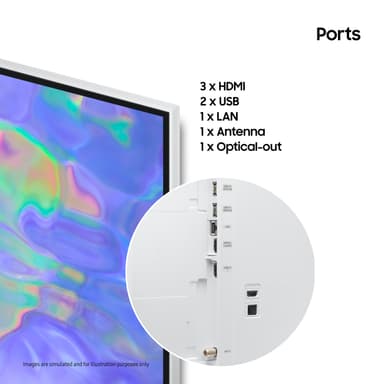 Samsung 50” CU8510 4K LED Smart TV (2023)