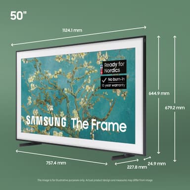 Samsung 50” The Frame LS03B 4K QLED Smart TV (2023)