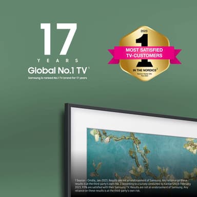 Samsung 43” The Frame LS03B 4K QLED Smart TV (2023)