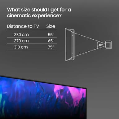 Samsung 55" Q77C 4K QLED Smart TV (2023)