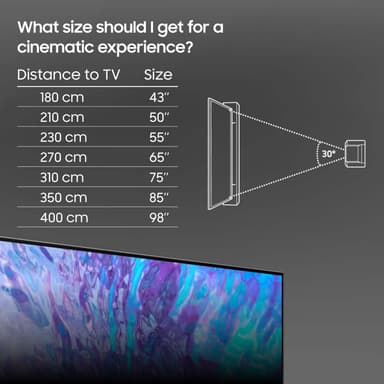 Samsung 85" Q80C 4K QLED Smart TV (2023)