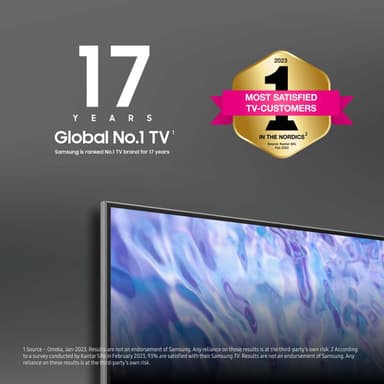 Samsung 65" Q80C 4K QLED Smart TV (2023)