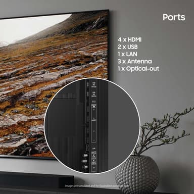 Samsung 85" Q80C 4K QLED Smart TV (2023)