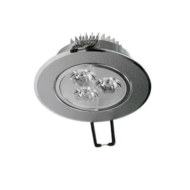 ECD Germany 1-pack LED Downlight 3W 230V - Dimbar - Round Ø8,2cm - 226 Lumen -