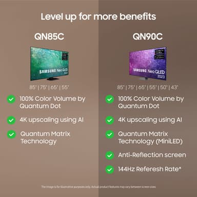 Samsung 65" QN85C 4K Neo QLED Smart TV (2023)