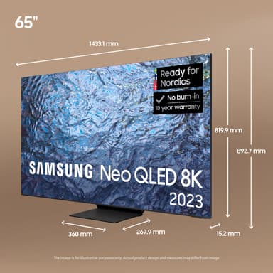 Samsung 65" QN900C 8K Neo QLED Smart TV (2023)