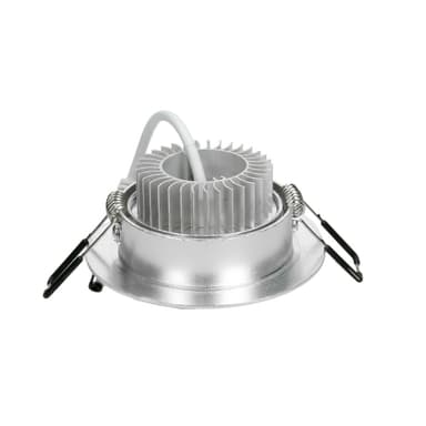 ECD Germany 1-pack LED Downlight 3W 230V - Dimbar - Round Ø8,2cm - 226 Lumen -