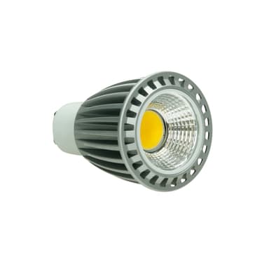 ECD Germany 6-pack 9W GU10 LED spot ersatt - 60W halogen - 220-240 60 graders