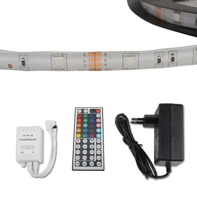 ECD Germany LED bandet 5050 SMD, 8 meter (3 + 5 meter) / 60 LED per meter /