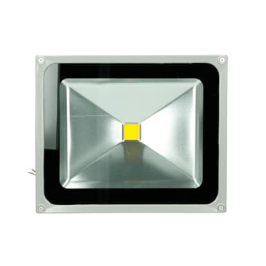 ECD Germany 5 delar LED-strålkastare utomhus 50W - 6000K kallvit - vattentät