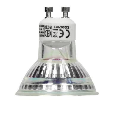 ECD Germany set med 20 LED-lampor GU10 44SMD spot 3W - byt 20W glödlampa - av