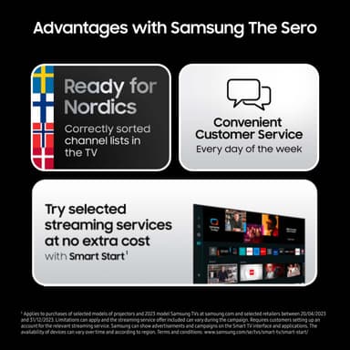 Samsung 43" The Sero LS05B 4K QLED Smart TV (2023)